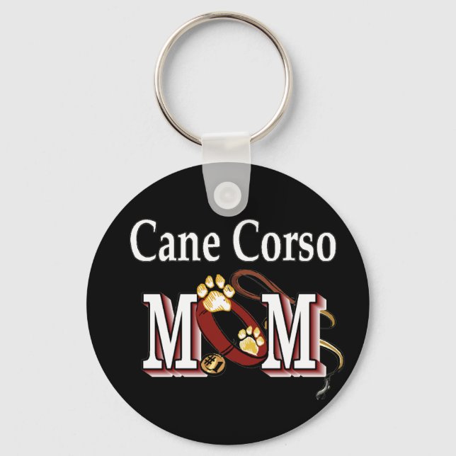 Cane Corso Dog MAMA Schlüsselanhänger (Vorderseite)