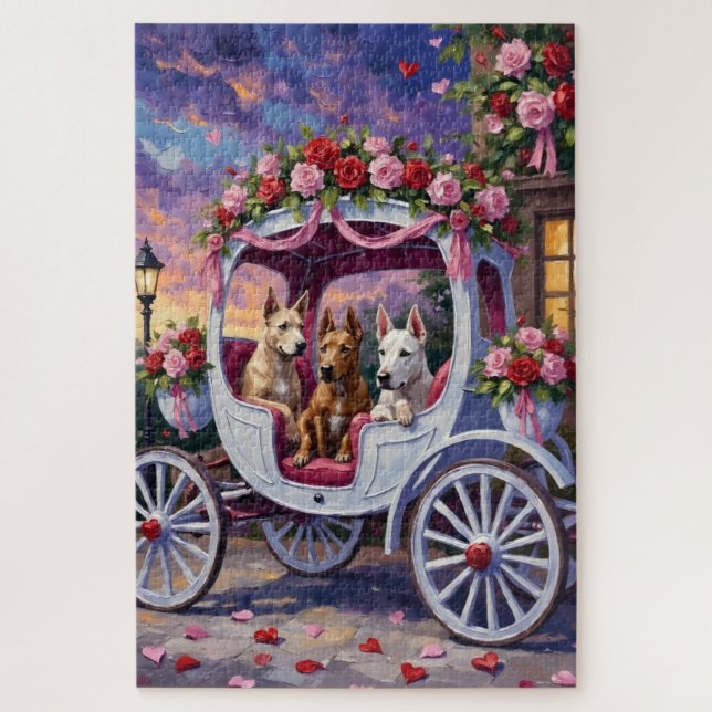 cane corso Dog Valentine's Day (Vertikal)