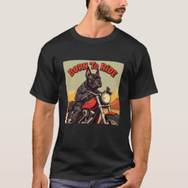 Cane Corso Geboren zum Fahrradfahren T-Shirt