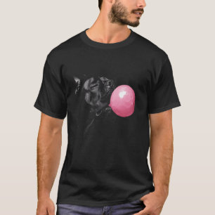 Cane Corso Hund Bubble Gum Pink T-Shirt