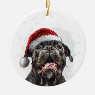 Cane Corso Hund Weihnachten Personalisiert Keramik Ornament
