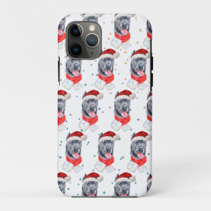 Cane Corso Hunderasse Weihnachtssterne Case-Mate iPhone Hülle