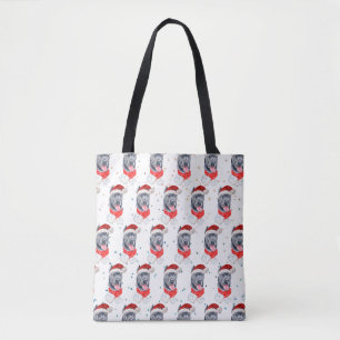 Cane Corso Hunderasse Weihnachtssterne Tasche