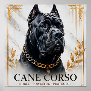 Cane Corso Imperial Guardian Kollektion Poster
