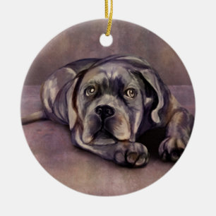 Cane Corso - Italian Mastiff Puppy Keramik Ornament