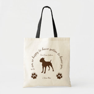 Cane Corso Italiano Tasche für Sie und Ihren Hund