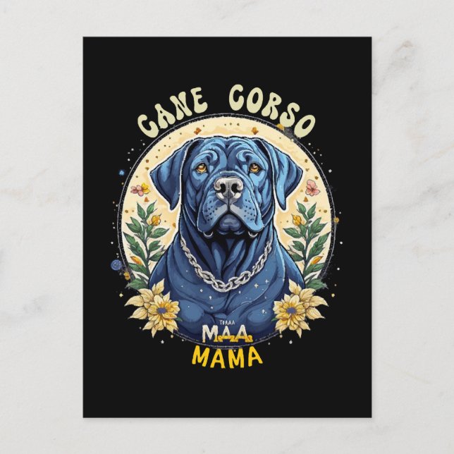 Cane Corso Mama Postkarte (Vorderseite)