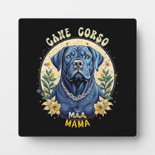 Cane Corso Mutter Fotoplatte