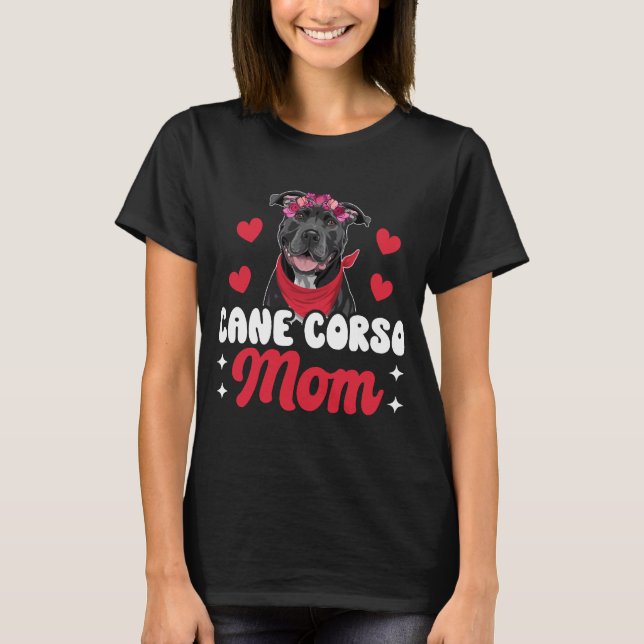Cane Corso Mutter T-Shirt (Vorderseite)