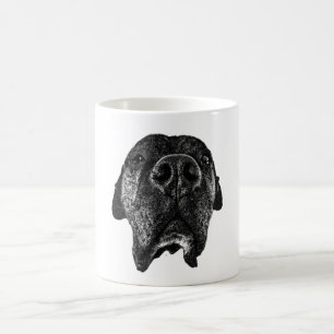 Cane Corso Nase Nahaufnahme Hunde-Kunst-Tasse Kaffeetasse