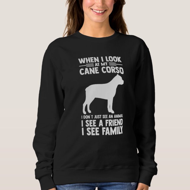 Cane Corso Owner Sweatshirt (Vorderseite)