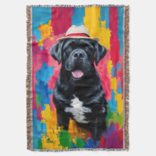 Cane Corso Pop Art Decke