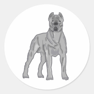 Cane Corso Runder Aufkleber