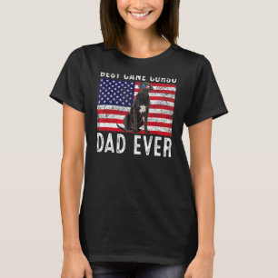 Cane Corso Vater Usa American Flag Cane Corso Dog T-Shirt