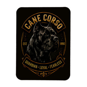 Cane Corso Wächter Treuer Furchtloser Hunderasse  Magnet