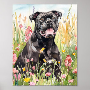 Cane Corso Wall Art Dog Print Poster Dekoration