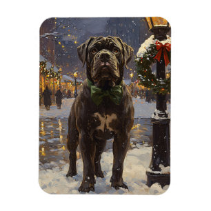 Cane Corso Weihnachten Flexibel Magnet