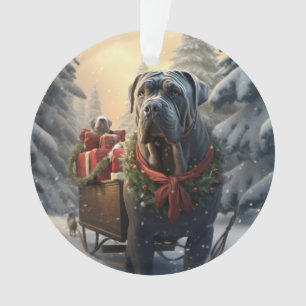 Cane Corso Weihnachten, Hundeschenk, Hundeliebhabe Ornament