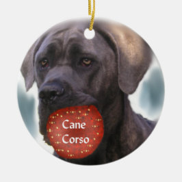 Cane Corso Weihnachtsdekoration Keramik Ornament