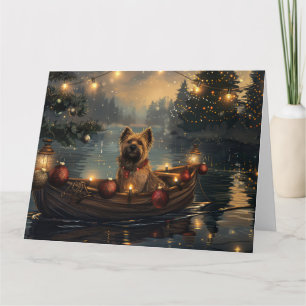 Cane Corso Weihnachtsfest Reise Karte