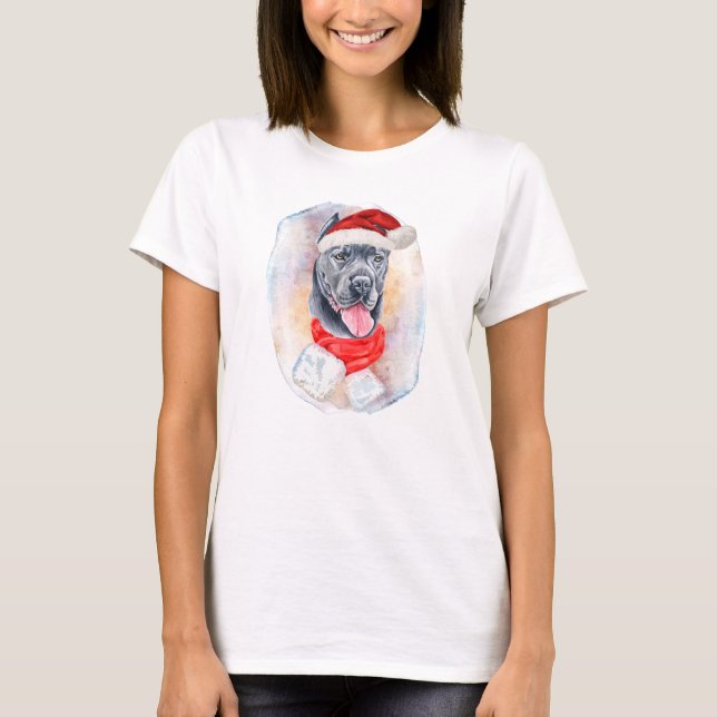 Cane Corso Weihnachtsgeschenke für Hunde Liebhaber T-Shirt (Vorderseite)