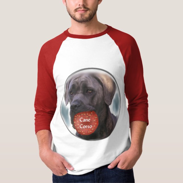 Cane Corso Weihnachtsgeschenken T-Shirt (Vorderseite)