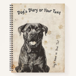 Cane Corso's Diary Notizbuch