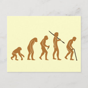 Cane Evolution Postcard Postkarte