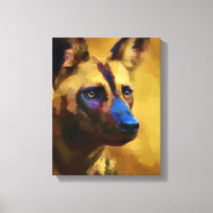 Cane Selvatico Africano Leinwanddruck