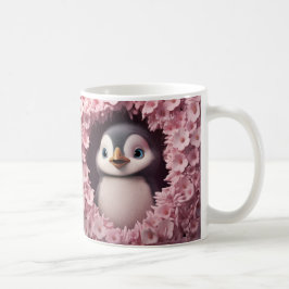 Caneca 3D Pinguim Kaffeetasse