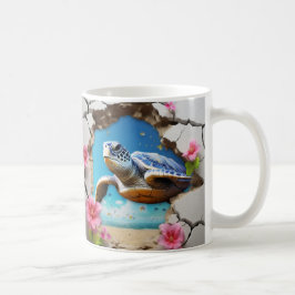 Caneca 3D Tartaruga Kaffeetasse