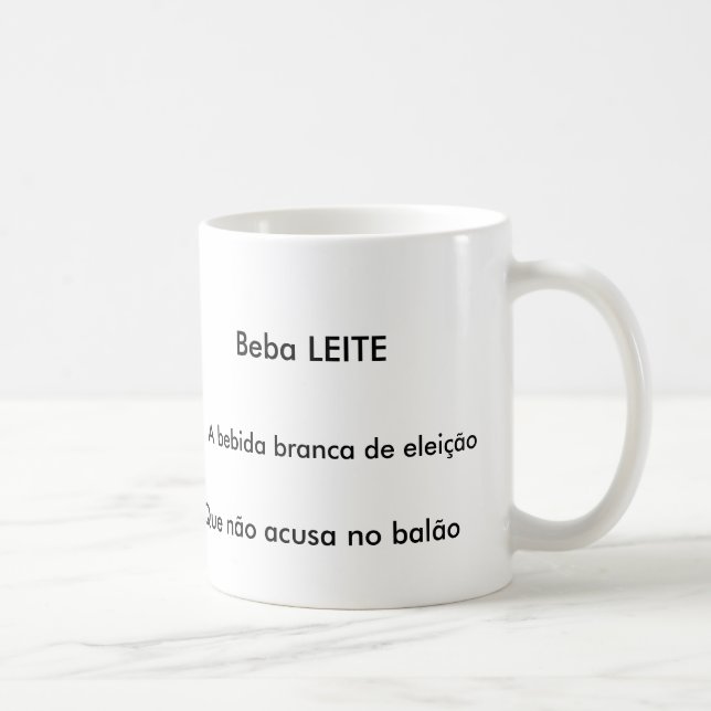 Caneca Beba Leite Kaffeetasse (Rechts)
