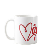 Caneca branca dia das mães