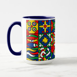 Caneca Colorida Tasse