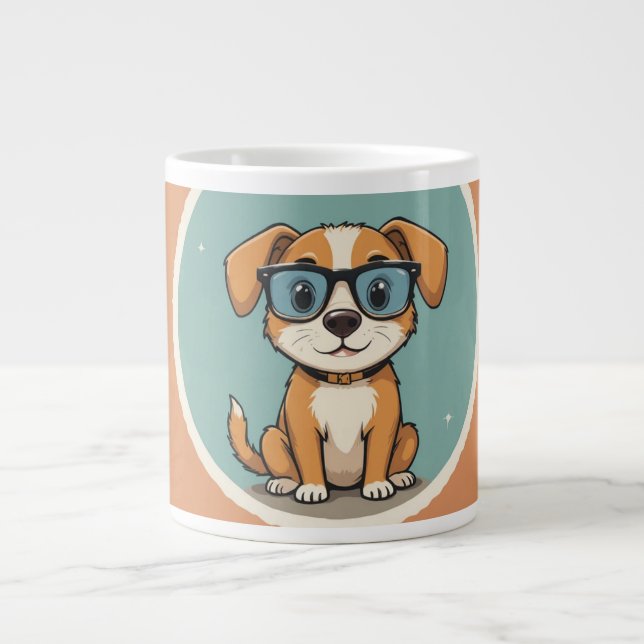 Caneca com Cachorro  Jumbo-Tasse (Vorderseite)