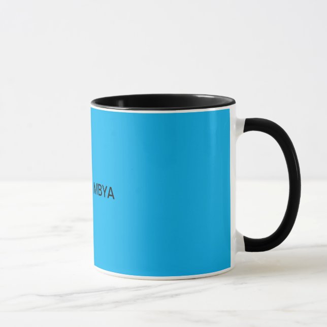 Caneca com o nome "GUARANI MBYA" Tasse (Rechts)