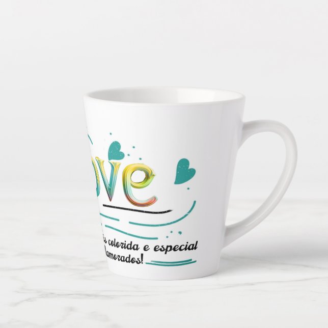 Caneca comemorativa, namorados milchtasse (Rechts)