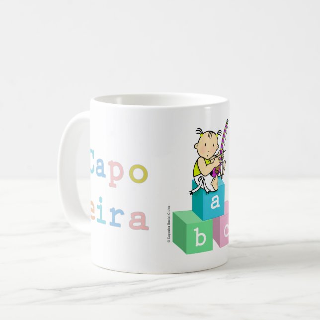 Caneca de capoeira para crianças kaffeetasse (Vorderseite Links)