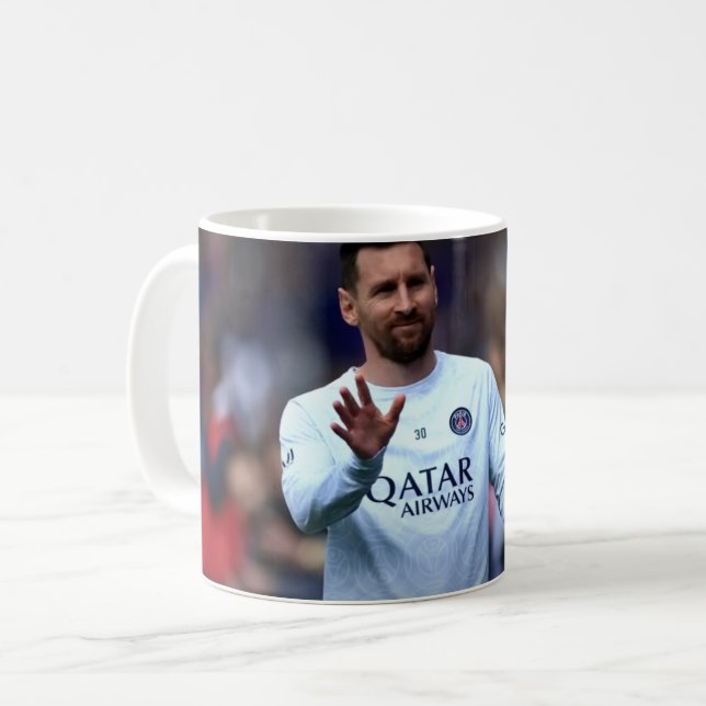 Caneca de Futebol 11 oz Cerâmica W-PT ZLE Kaffeetasse (Vorderseite Links)
