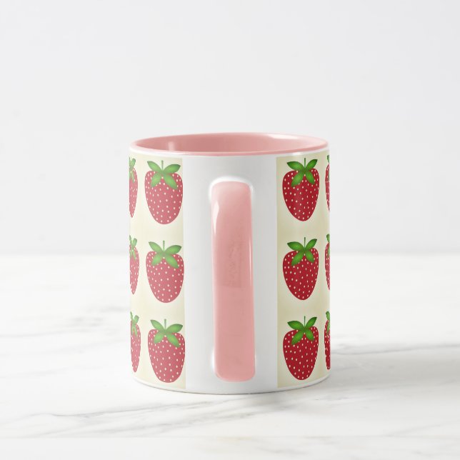 caneca estampada morango tasse (Griff)