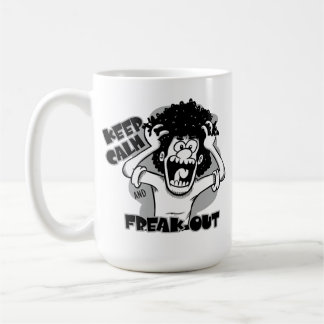 Caneca Freak Out Kaffeetasse