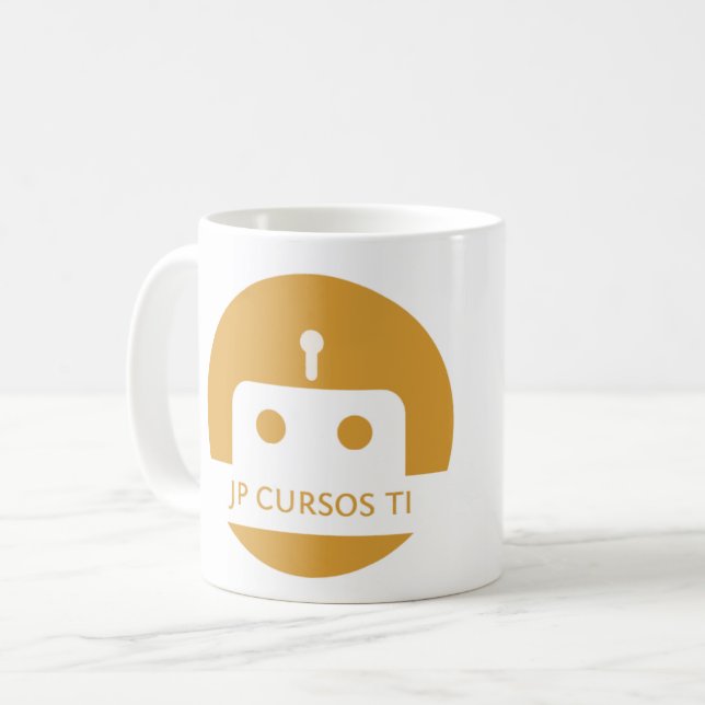 Caneca JP Cursos TI Kaffeetasse (Vorderseite Links)