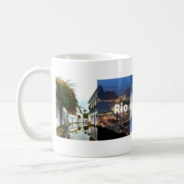 Caneca lembrança de Rio de Janeiro Kaffeetasse (Links)