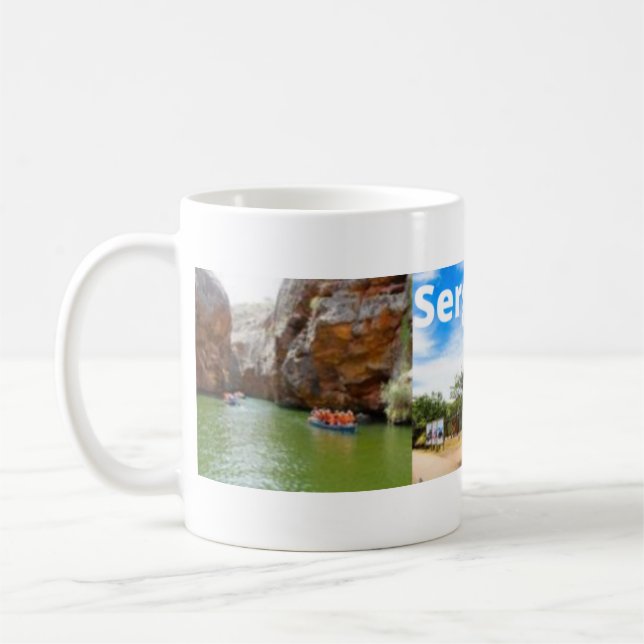 Caneca lembrança de Sergipe Brasil Kaffeetasse (Links)