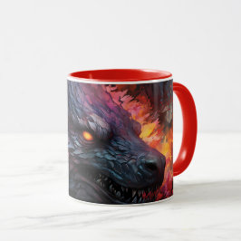 Caneca (Mug) Dragão Feroz Tasse