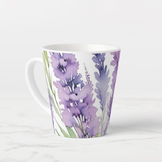 Caneca para café latte Lilac Milchtasse (Linke Ecke)