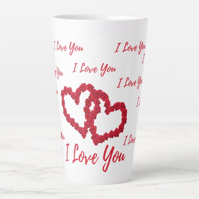 Caneca para Café Latte Romântica Milchtasse (Vorderseite)