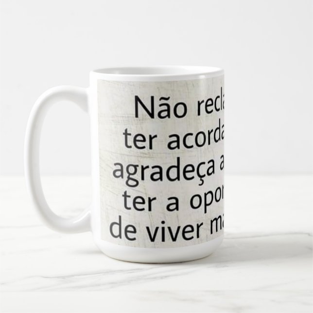Caneca personalizada Branca  Kaffeetasse (Links)