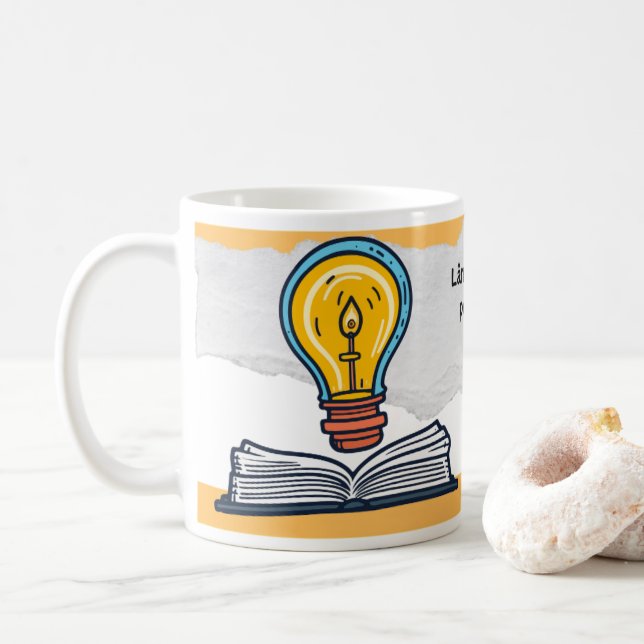 Caneca "Salmos 119:105" Texto e imagem Kaffeetasse (Mit Donut)