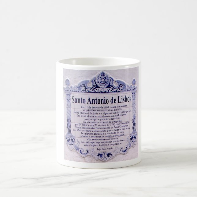 Caneca tun Bairro Sto.Antonio De Lissabon Kaffeetasse (Mittel)